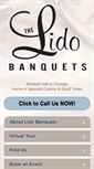 Mobile Screenshot of m.lidobanquets.com